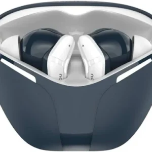 Number Navo Buds Z1 w/ Digital Display, 72H Playtime, 4Mic ENC, Dual Pairing, Hi-Bass Bluetooth (Autumn Mocha, True Wireless)