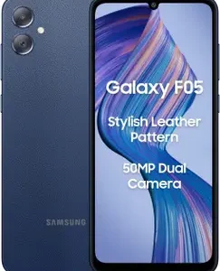 Samsung Galaxy F05 (Twilight Blue, 64 GB) (4 GB RAM)